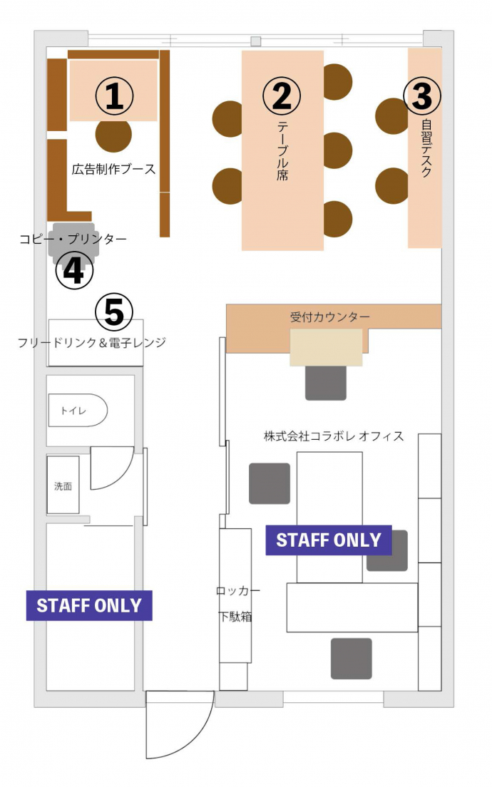 コラボレmix コワーキングスペース