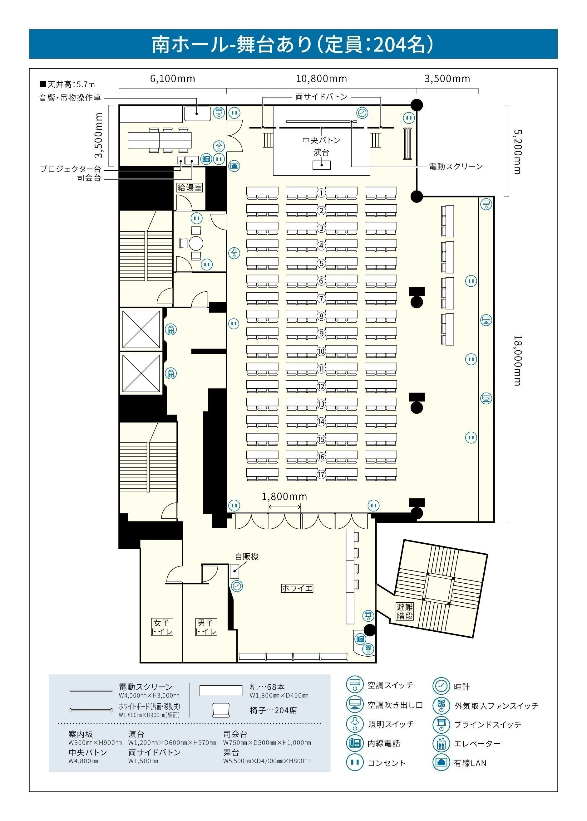 エル・おおさか（大阪府立労働センター）        
