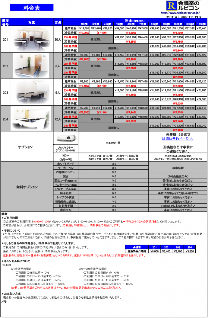 会議室のルビコン