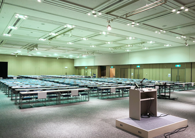 最大858㎡、合計1674㎡が可能にする理想のイベント 「大阪サンライズビル」様のインタビューをお届けします